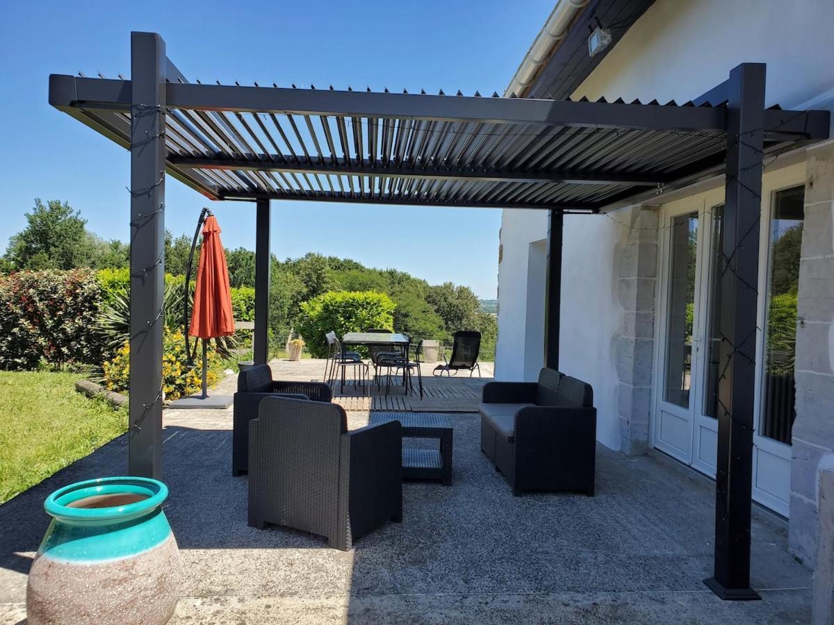 Family Home With Pool Saint-Lon-Les-Mines Экстерьер фото